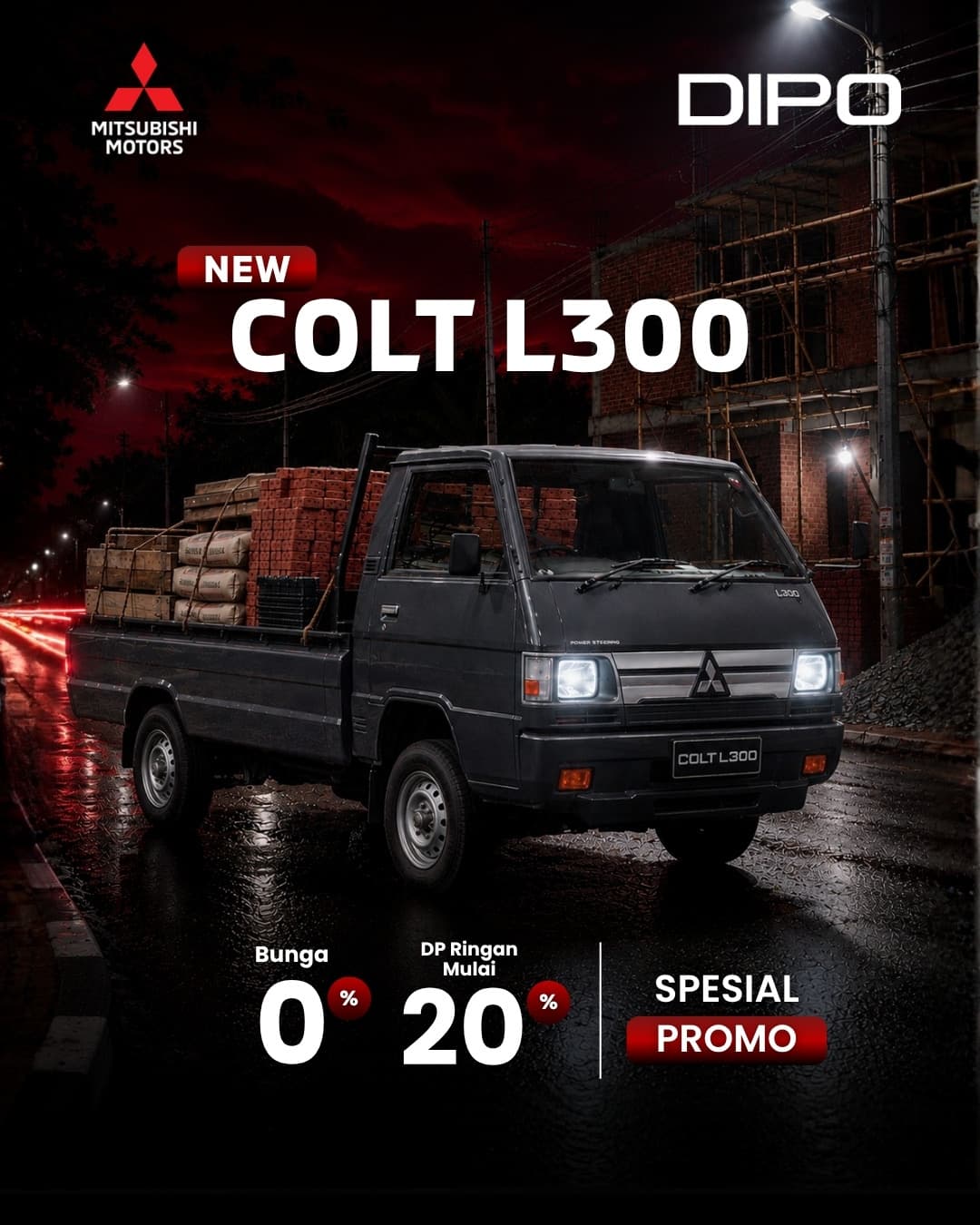 Promo New Colt L300 dari dealer resmi Mitsubishi DIPO
