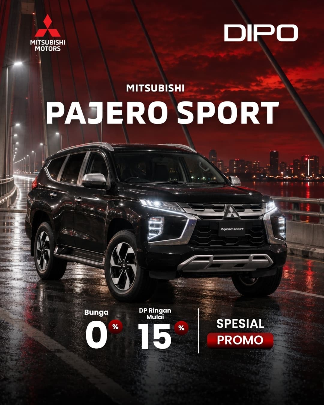 Promo Pajero Sport dari dealer resmi Mitsubishi DIPO