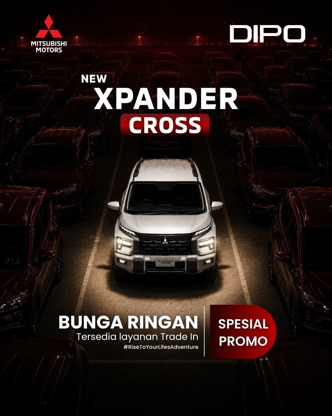 Promo New Xpander Cross dari dealer resmi Mitsubishi DIPO