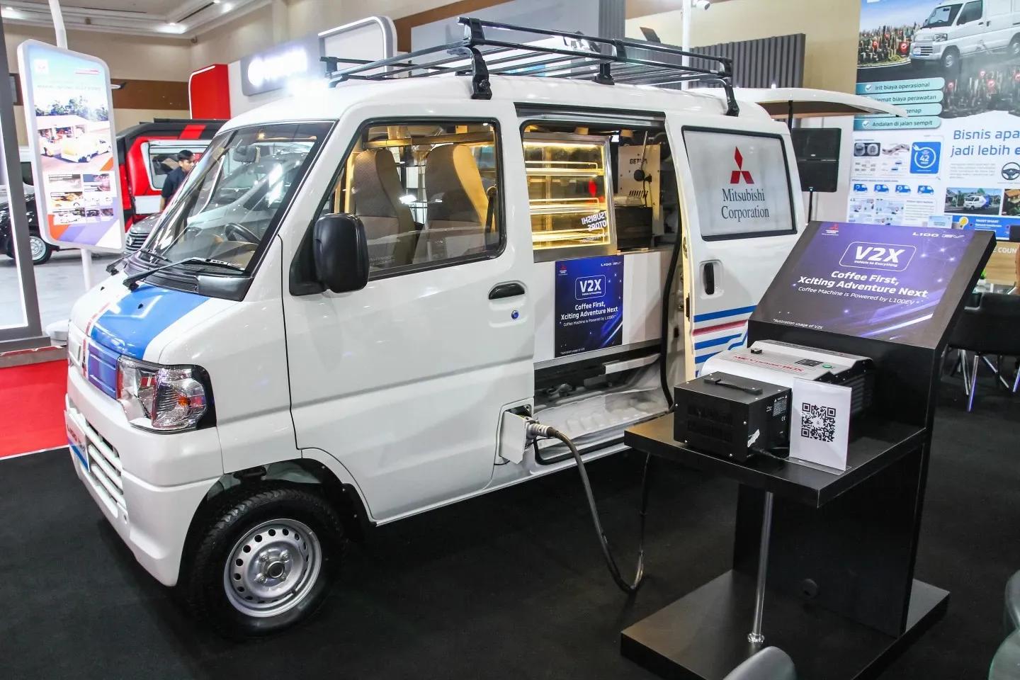 Mitsubishi L100 EV Sudah Lama Jadi Kendaraan Operasional Perusahaan Besar Di Jepang!