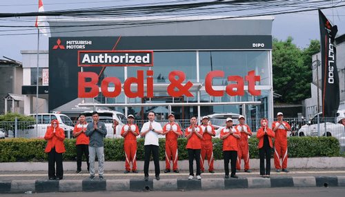 FASILITAS BENGKEL RESMI BODI & CAT DEALER PT DIPO SERANG PENANCANGAN